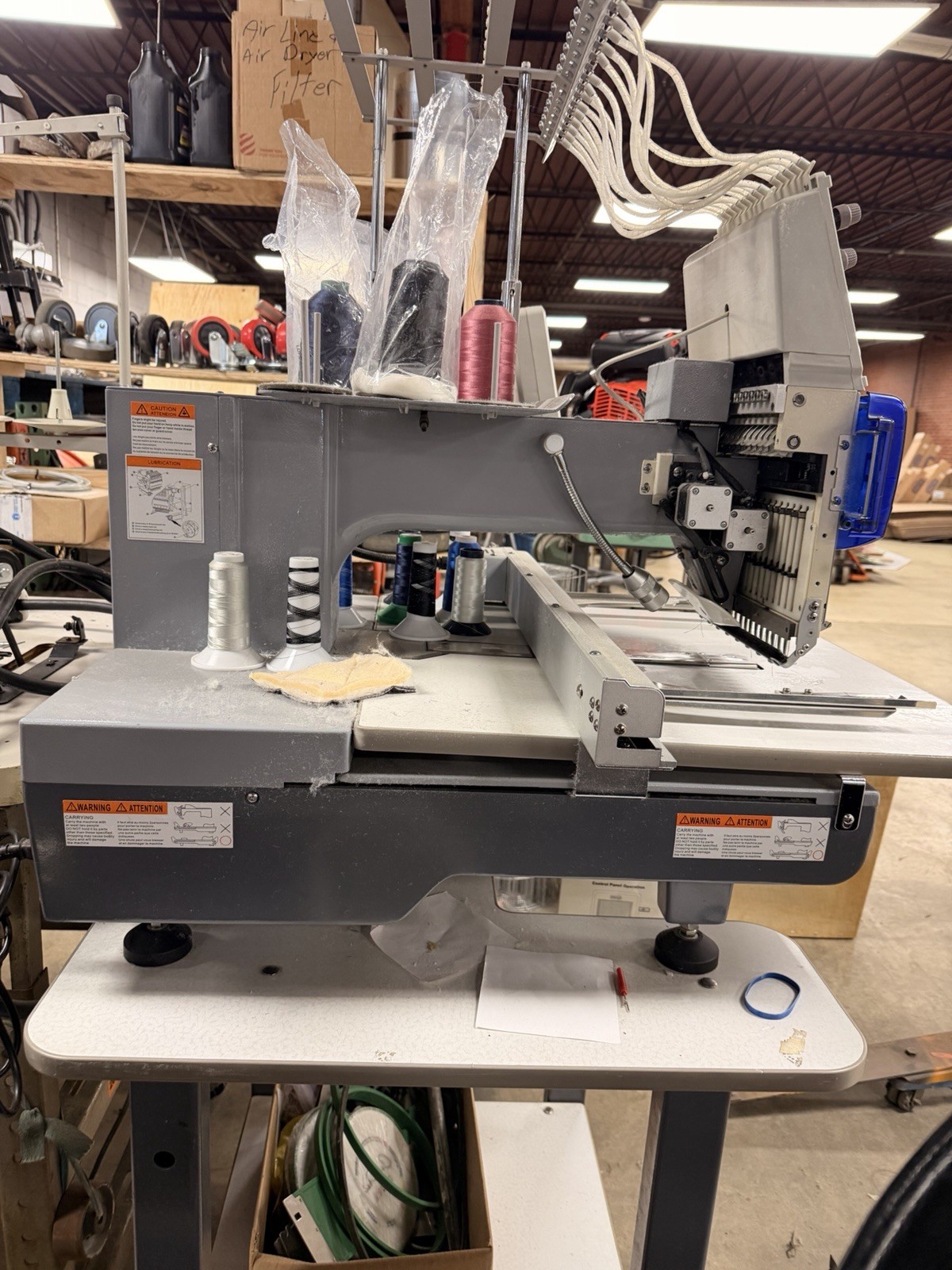 Avance GS1501 Computerized Single Head 15-Needle Embroidery Machine