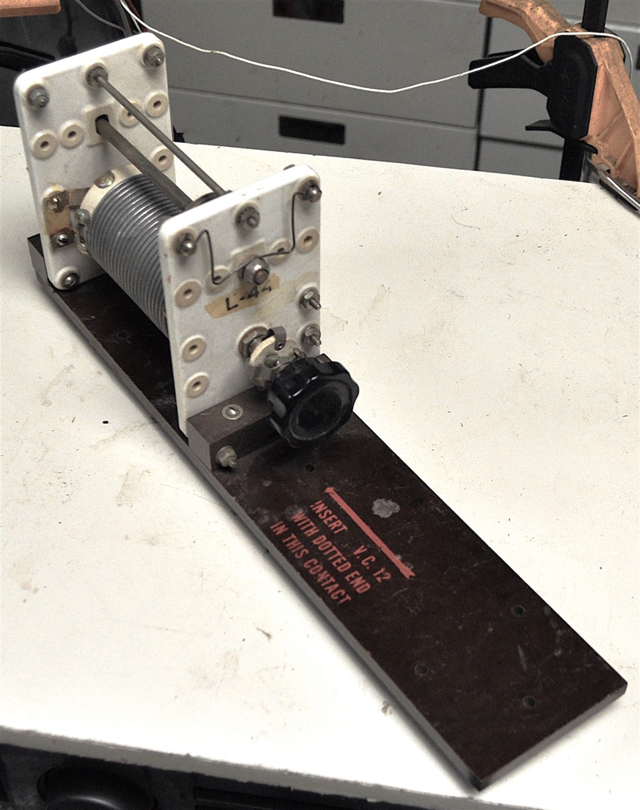 OSCILLATOR VARIABLE RADIO COIL UNKNOWN VINTAGE SURPLUS PARTS