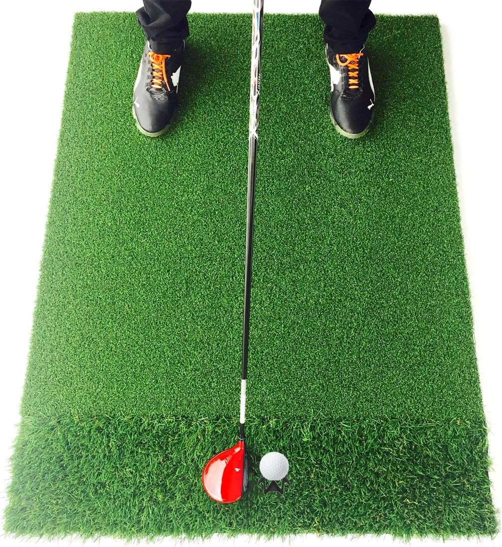 Plastic Golf Tees, Simulator Tees for Home, Outdoor Indoor Black