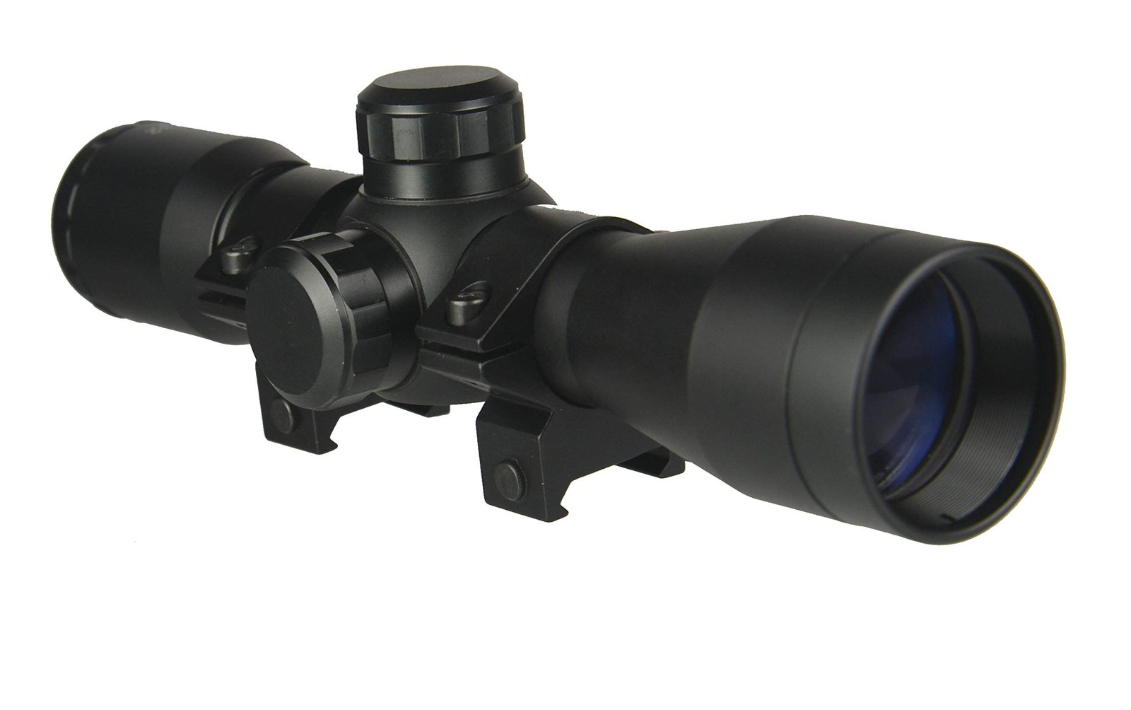 TWP 4x32 Compact Hunting Crossbow Archery Scope, Multiple Range Reticle, 1" T...