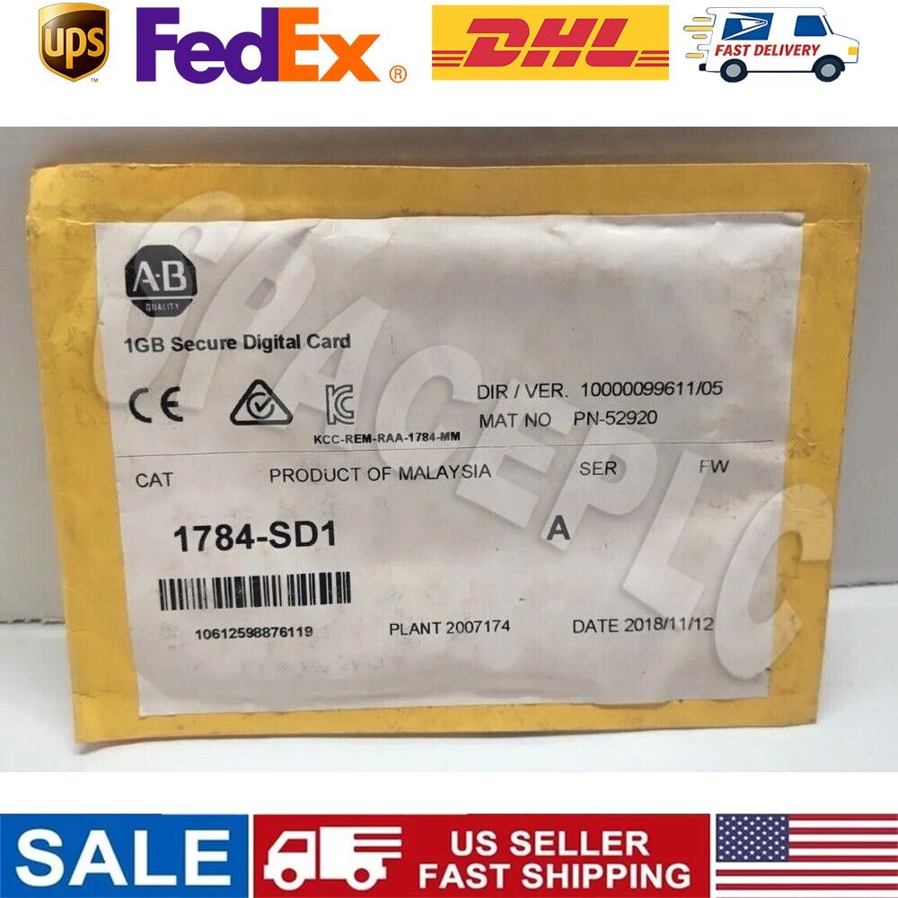 NEW Allen-Bradley 1784-SD1 Secure Digital Card 1784SD1 FREE SHIP