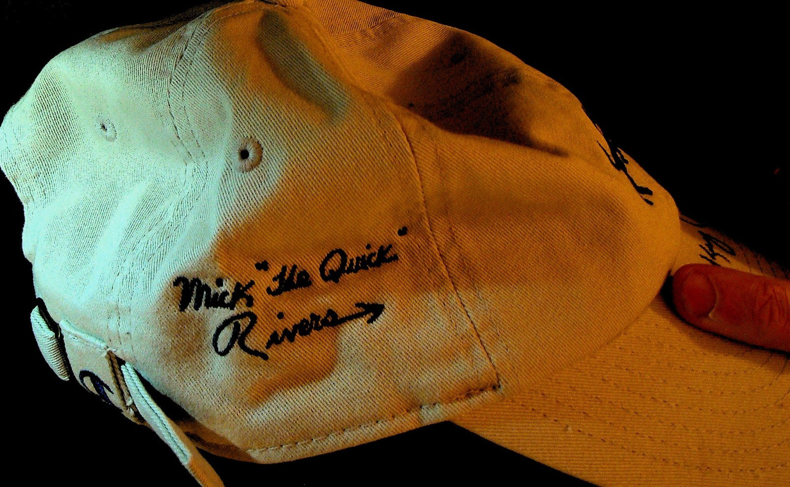 Mickey Rivers Signed Baseball Cap