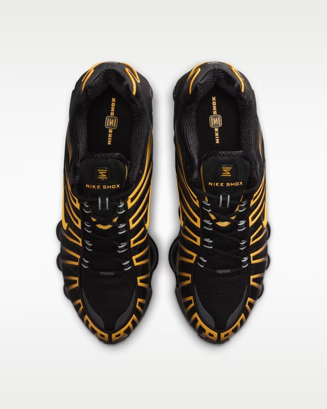 Nike Shox TL Shoes Black University Gold AV3595-013 Men's Sizes NEW