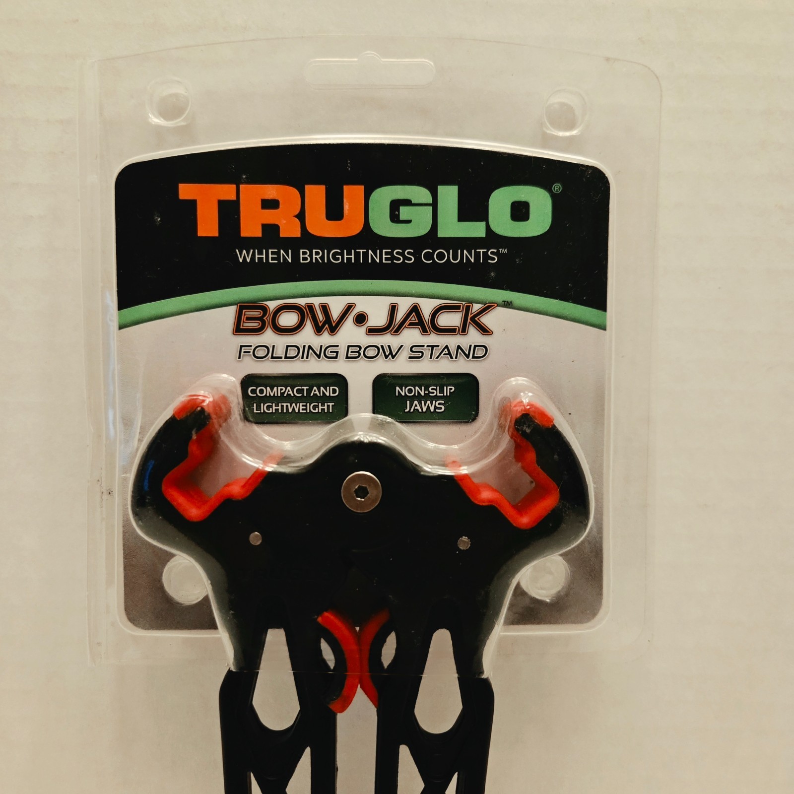 TRUGLO Bow Jack Folding Bow Stand Lightweight with Non-Slip Rubber Jaws