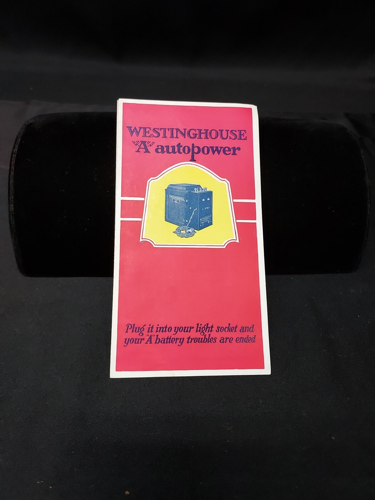 1920s Westinghouse "A" Autopower Battery Radio Power 2 Original Brochure Flyers