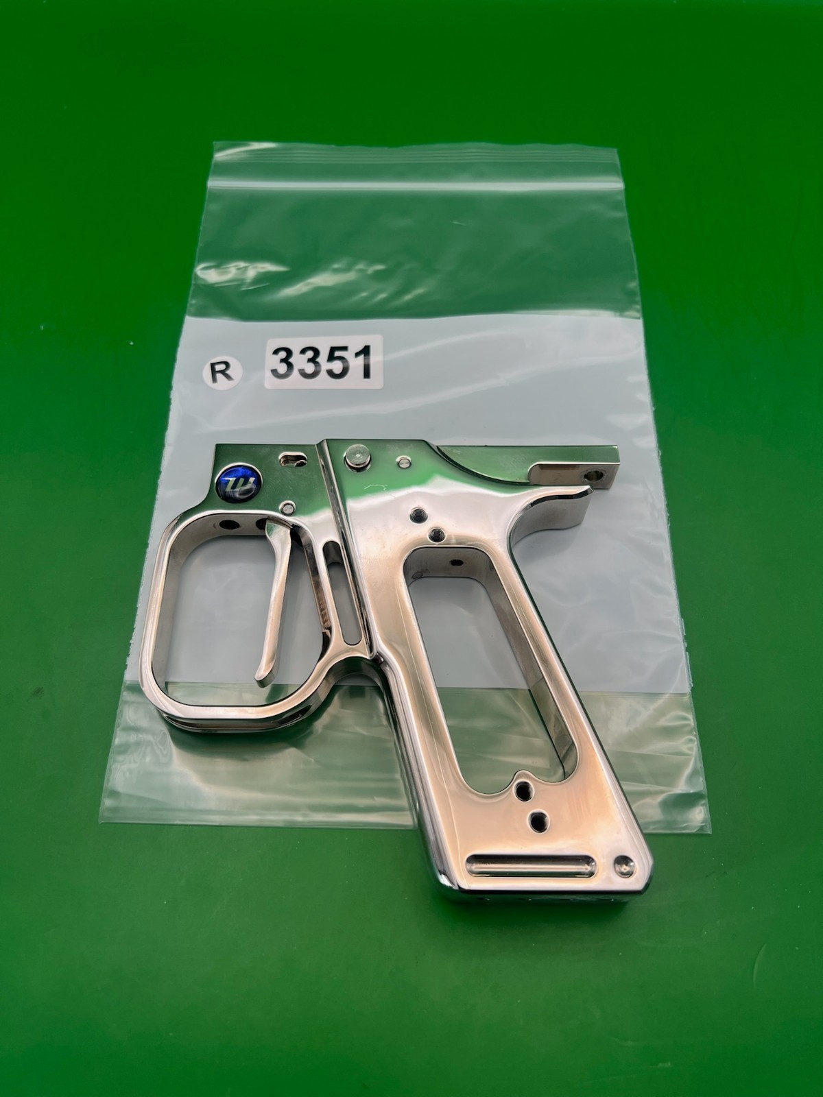 WGP Autococker Hinge Paintball Marker Frame -Silver