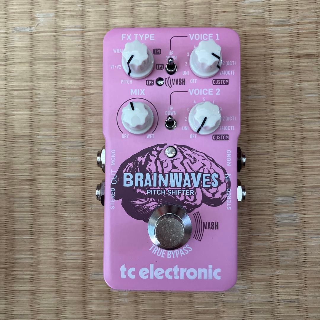 tc electronic BRAINWAVES Pitch Shifter Pedal