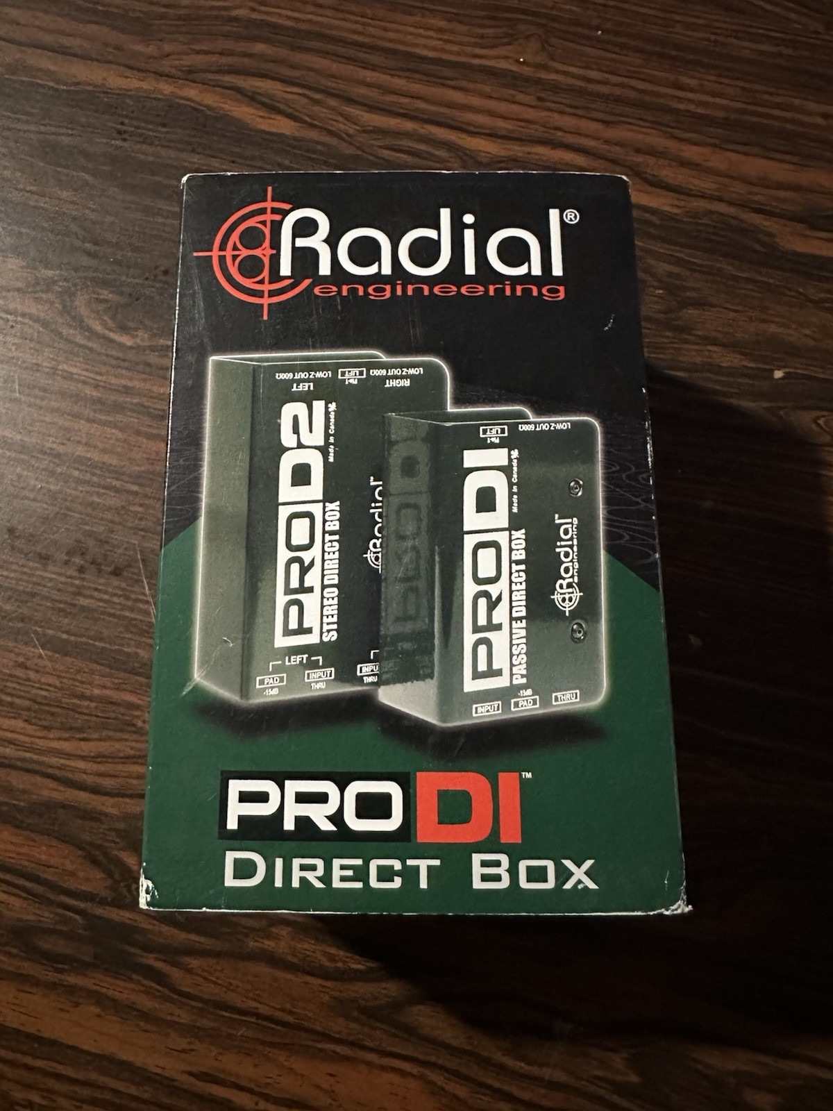 Radial Engineering ProDI Passive Direct Box Pro DI