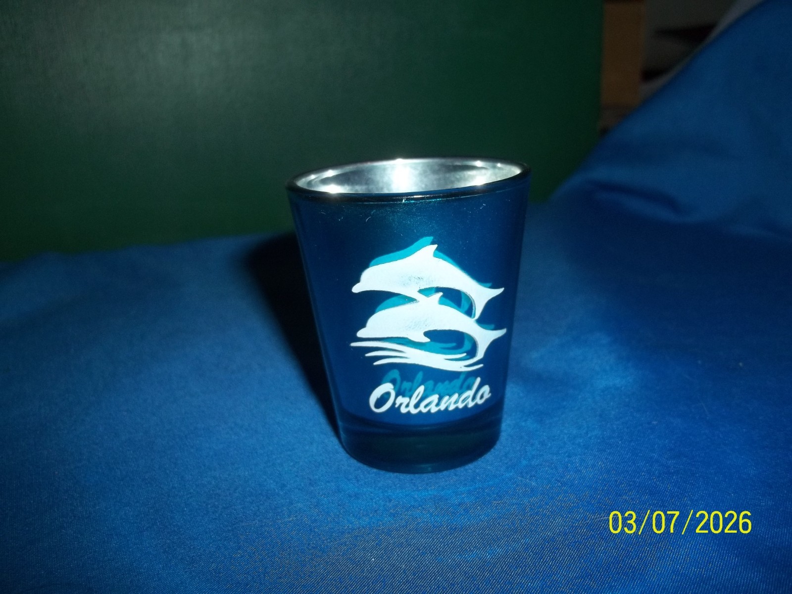 Wonderful Dolphin Shot Glass Orlando