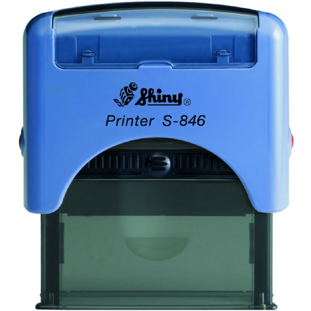 Shiny S-846 Replacement Ink Pad Blue Ink