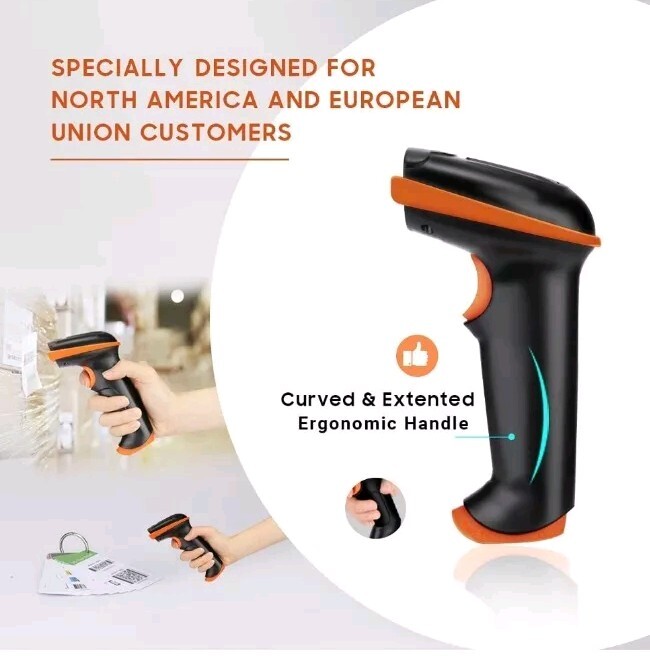 Tera Barcode Scanner 2D Wireless Wired with Battery Level Indicator 1D 2D QR...