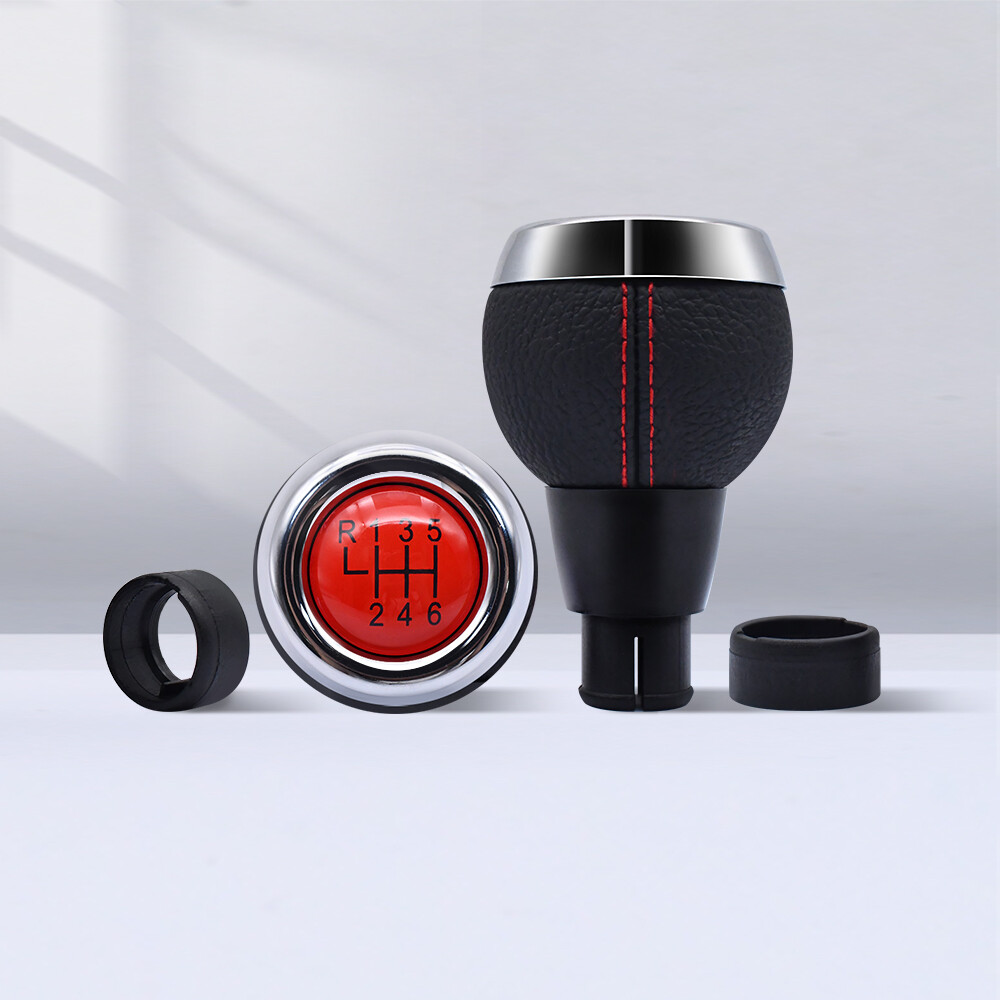 6 Speed Car Manual Gear Shift Knob Red Shifter For Mini Cooper R55 R56 R57 R58