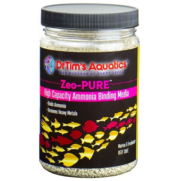 DrTim's Aquatics Zeo-PURE High Capacity Ammonia Bind Media  680 gm Treat 200 Gal