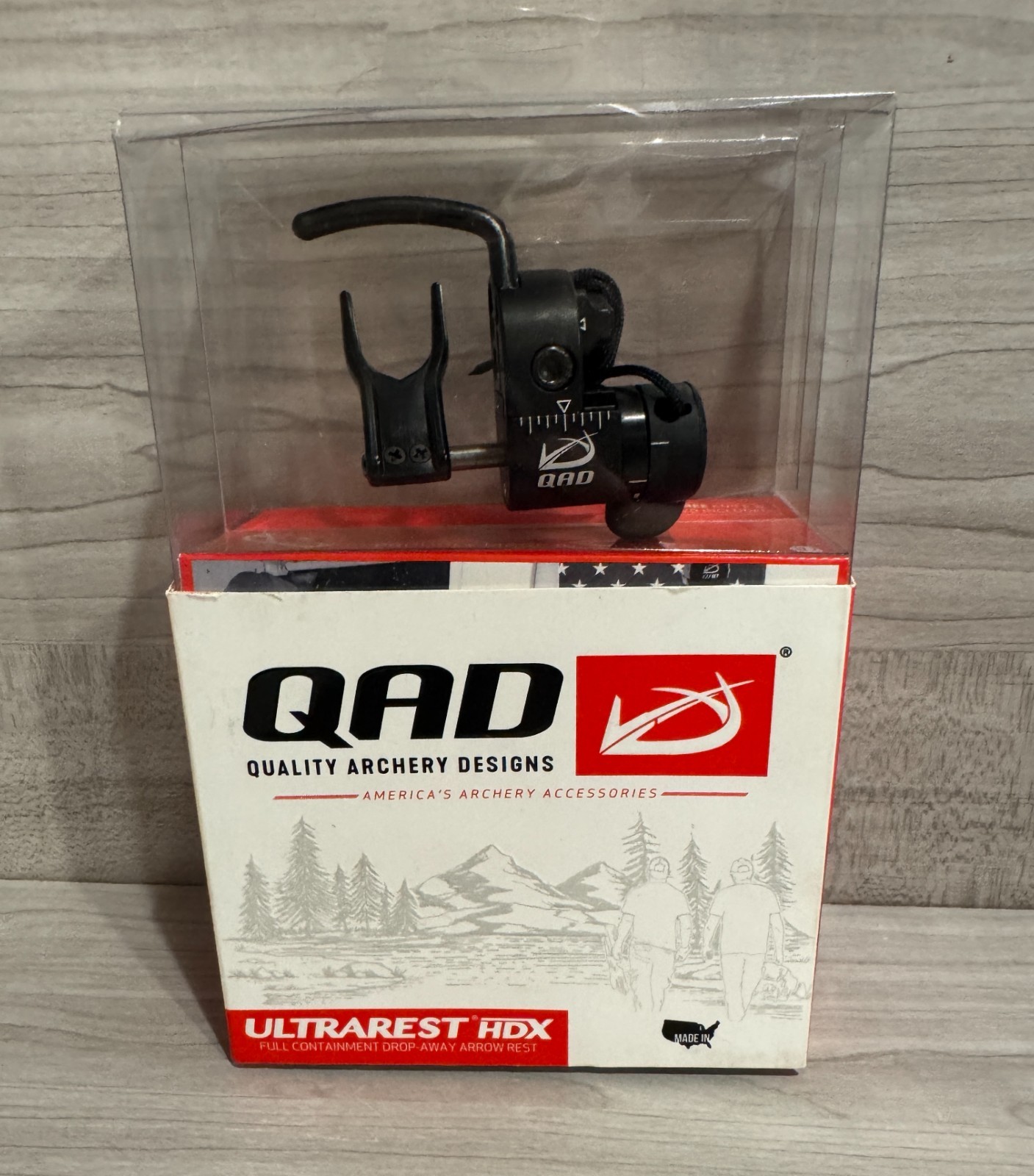 Quality Archery Designs UHXBK-R Ultra-Rest Pro HDX Drop Arrow Rest - 5278
