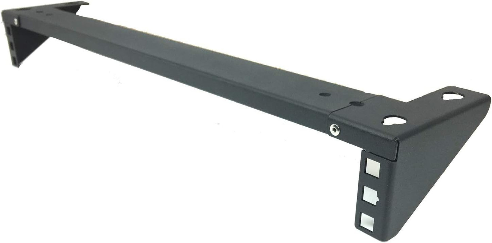 1U Steel Vertical Wall Mount Rack for 19" Network Equipments | Horizontal under