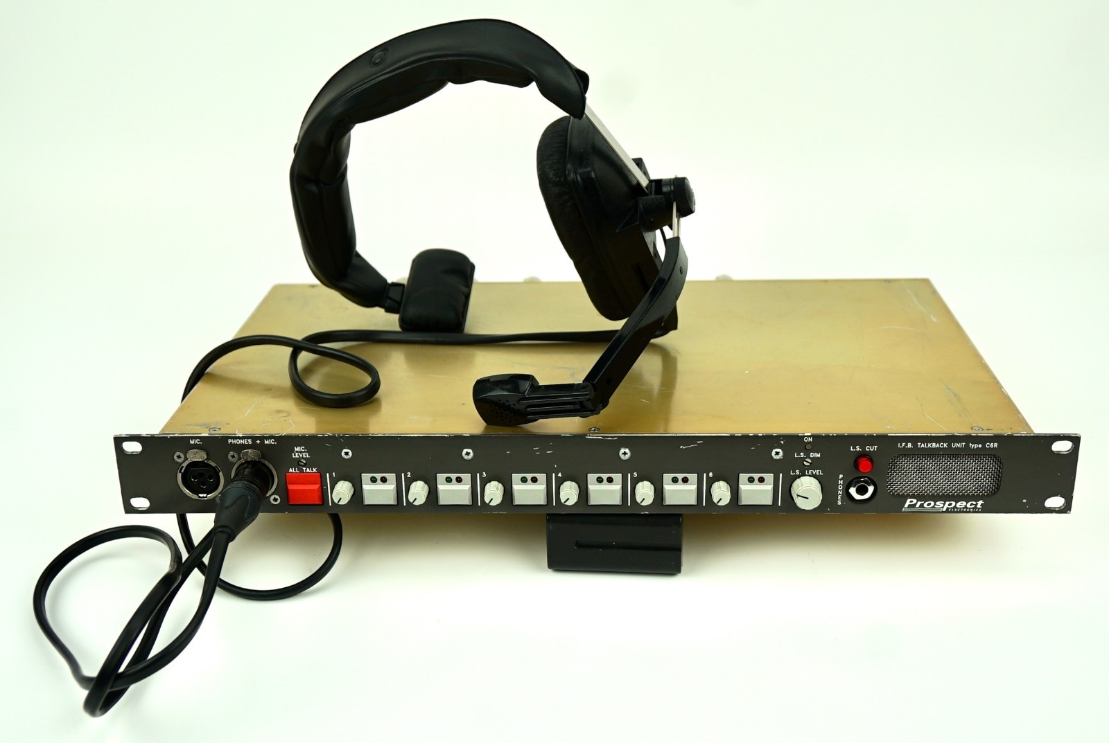 Prospect C6R IFB Talkback Unit with Beyerdynamic Headset