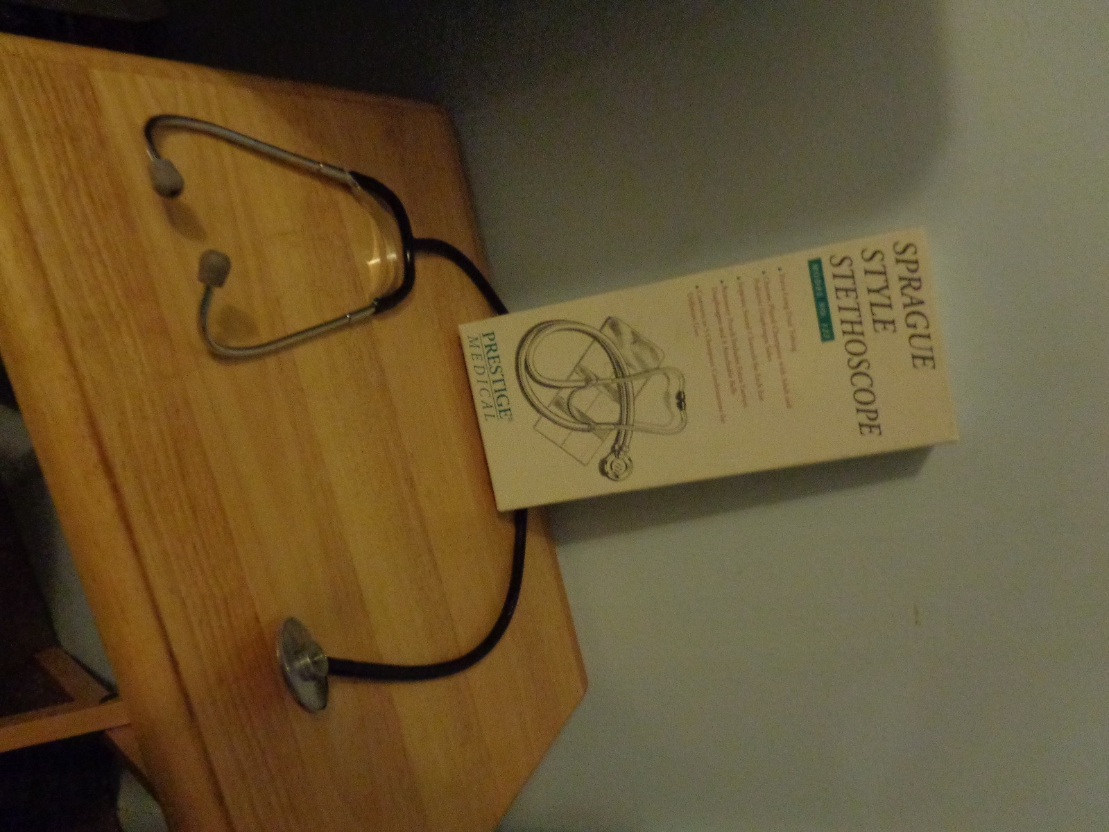SPRAGUE STYLE STETHOSCOPE PRESTIGE MEDICAL DR DOCTOR MODEL NO 122 X LARGE TUBING