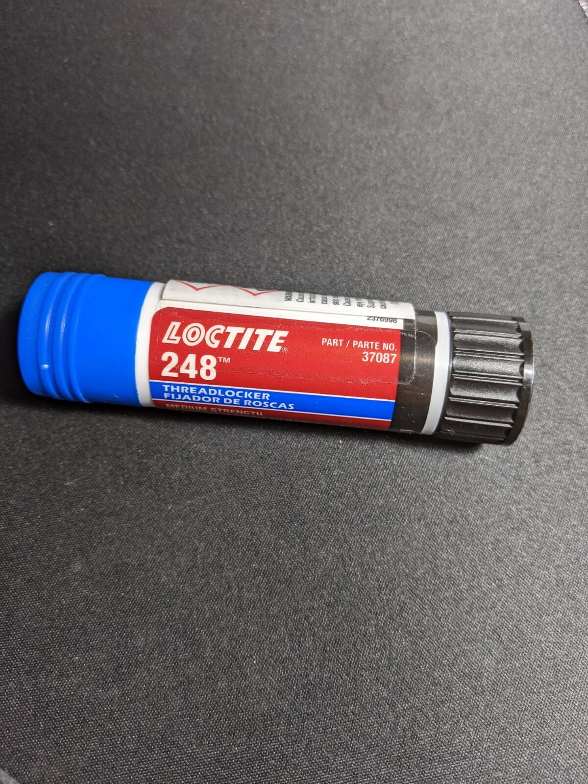 LOCTITE 462476 Threadlocker 248 Stick,Blue 0.67 OZ 19g Part# 37087