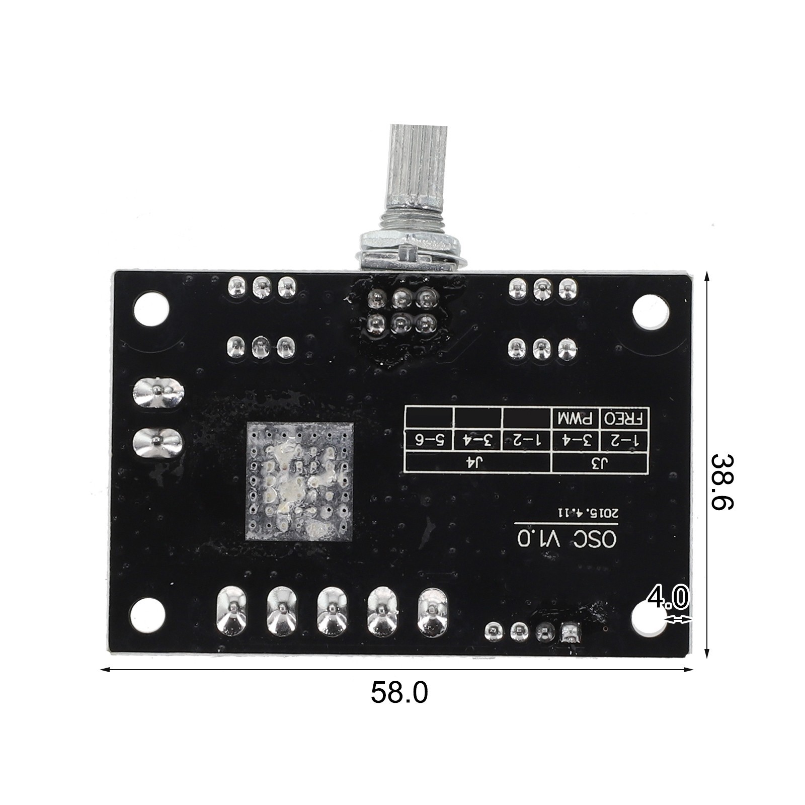 Stepper motor controller for speed control and pulse generation module