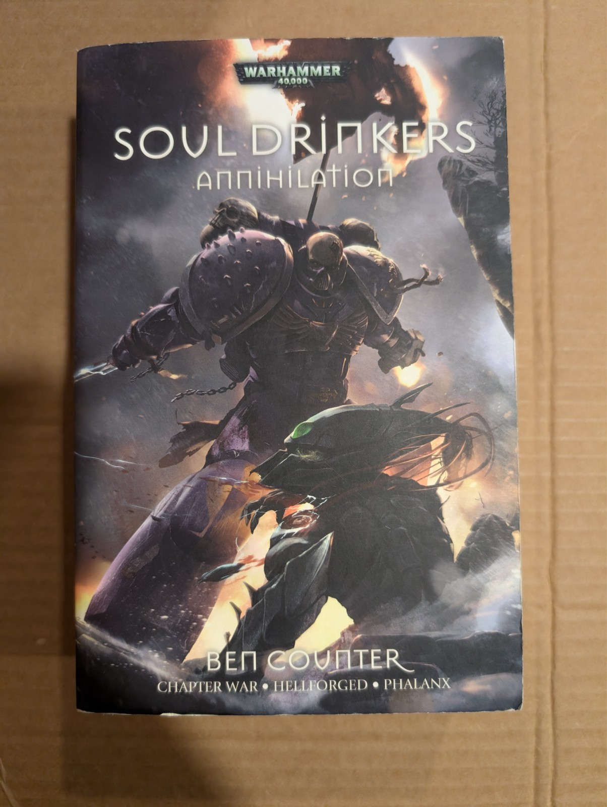 Soul Drinkers Annihilation Omnibus Black Library Warhammer 40k 40,000 Nice!