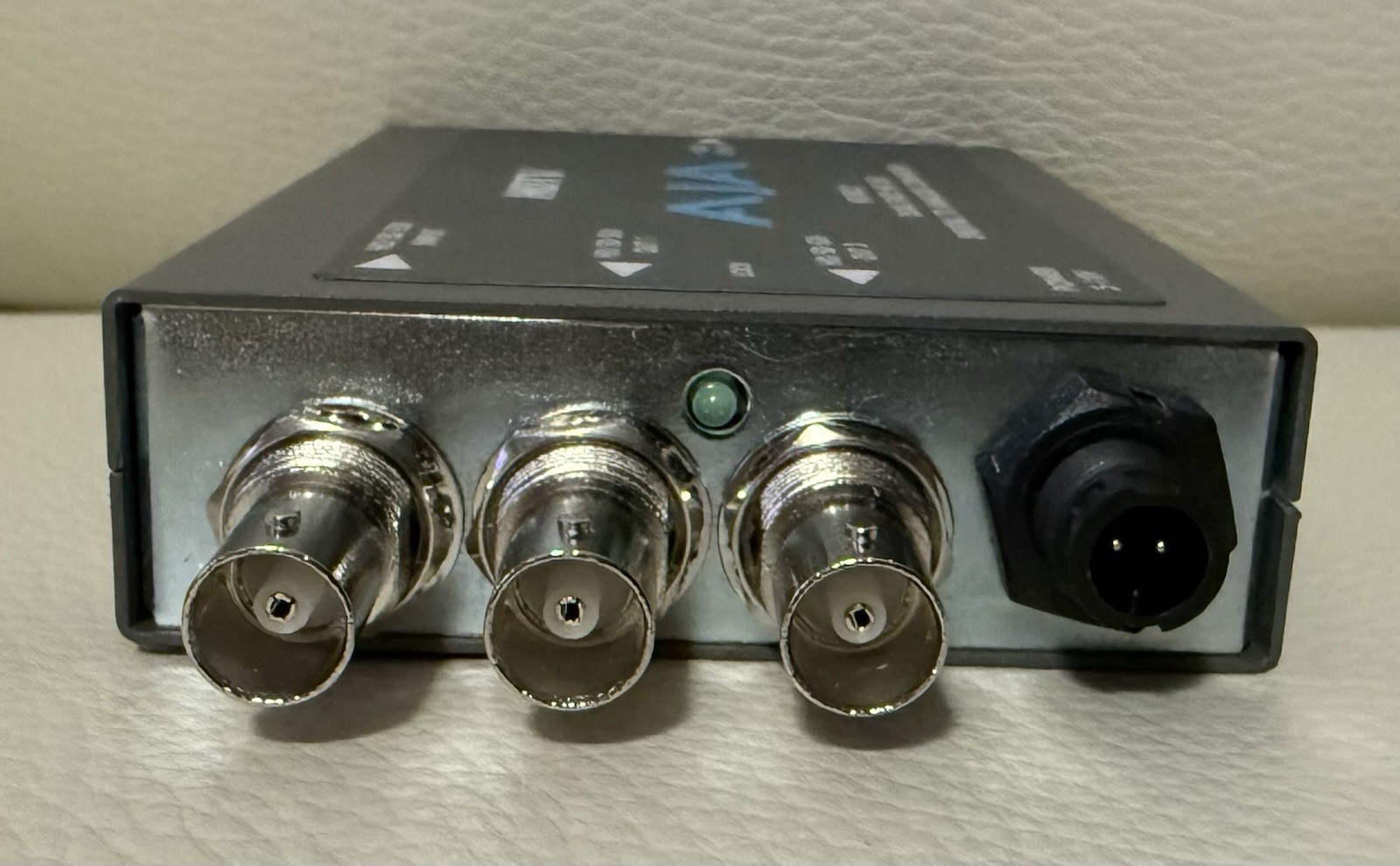 AJA HD10C2 SDI to analog and SDI splitter power supply, break-out cable, Box,CD.