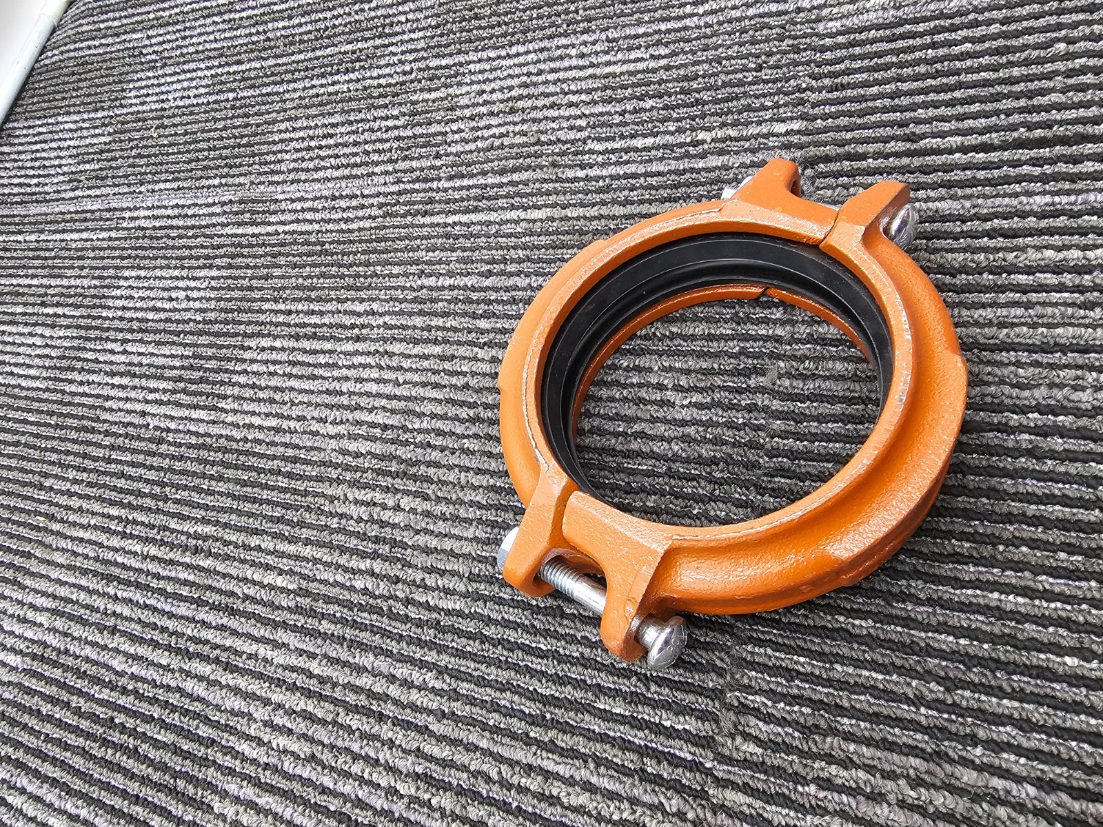 SCI 4” Rigid Coupling UL/FM 65LR Orange