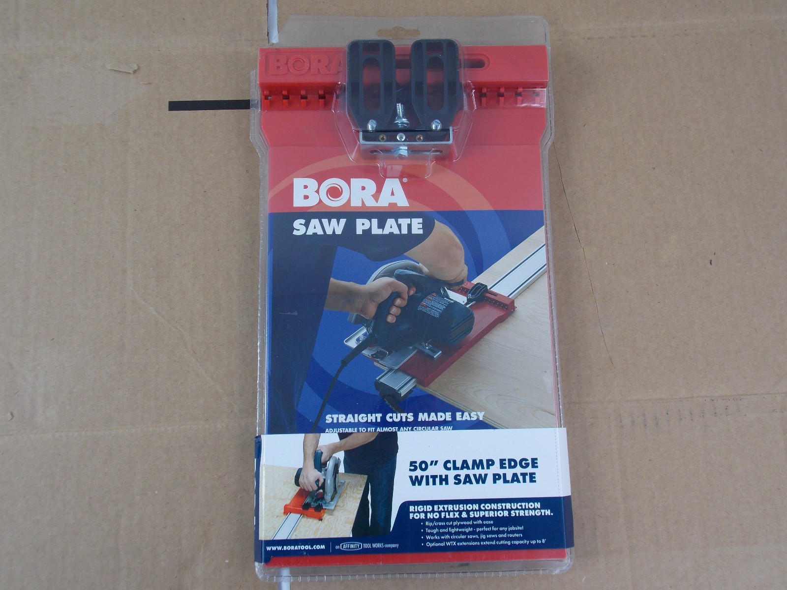 Bora Saw Plate Most Compatible w/ WTX Clamp Edge Adjustable Fits Most 50''