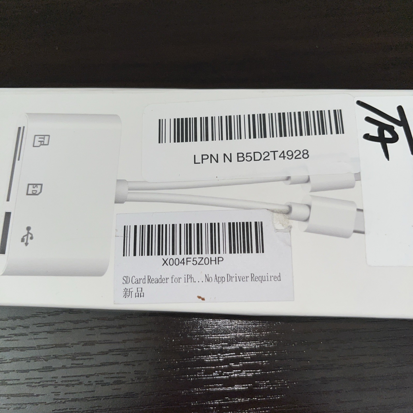 SD card reader for iPhone no App Driver Required