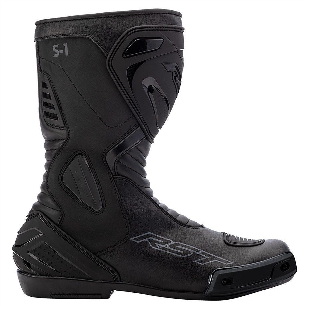 RST S1 Ladies Waterproof Sports Boots Black Sports Touring Urban Motorcycle B...