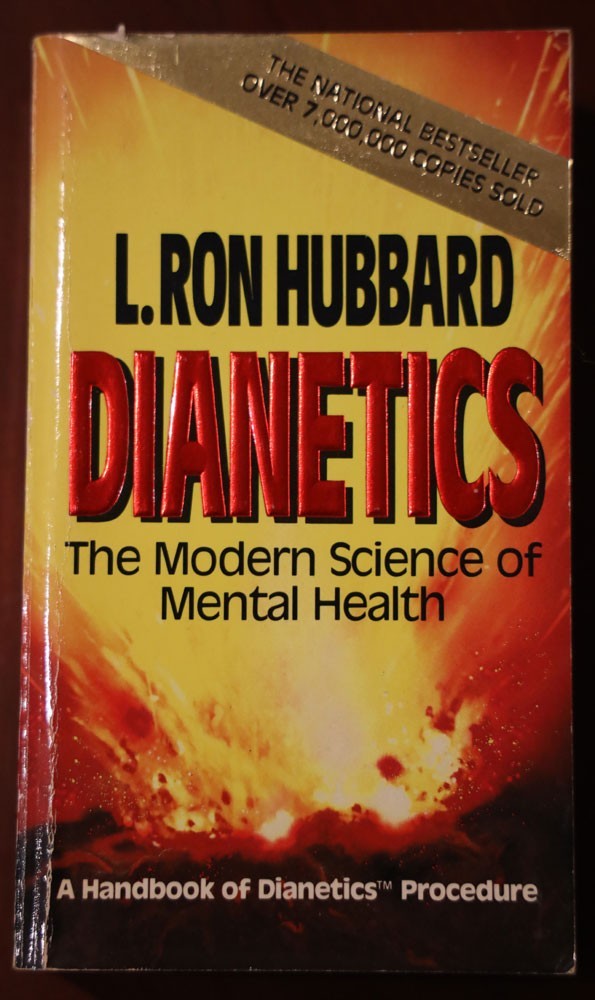 L. Ron Hubbard DIANETICS Modern Science of Mental Health 1984 Scientology Book