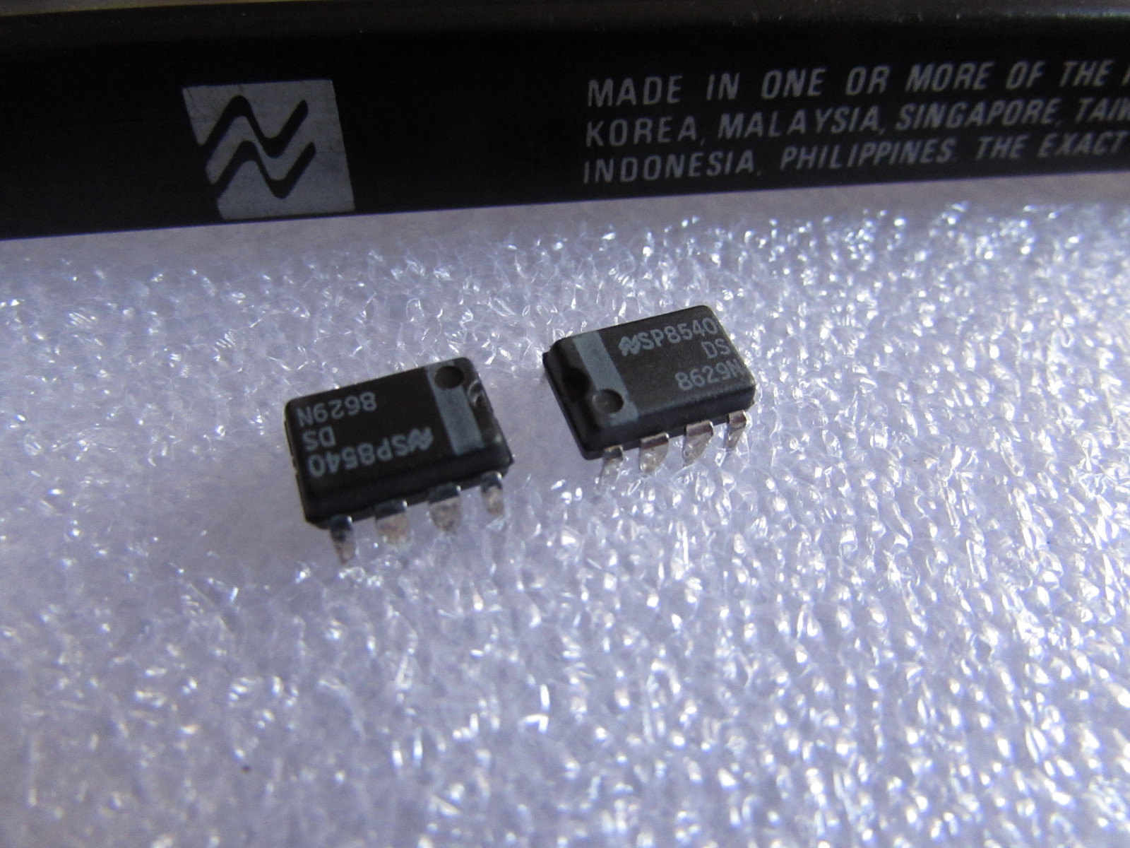 DS8629N National Semiconductor 120 MHz Divide by 100 Prescaler 8-Pin Dip 2 piece