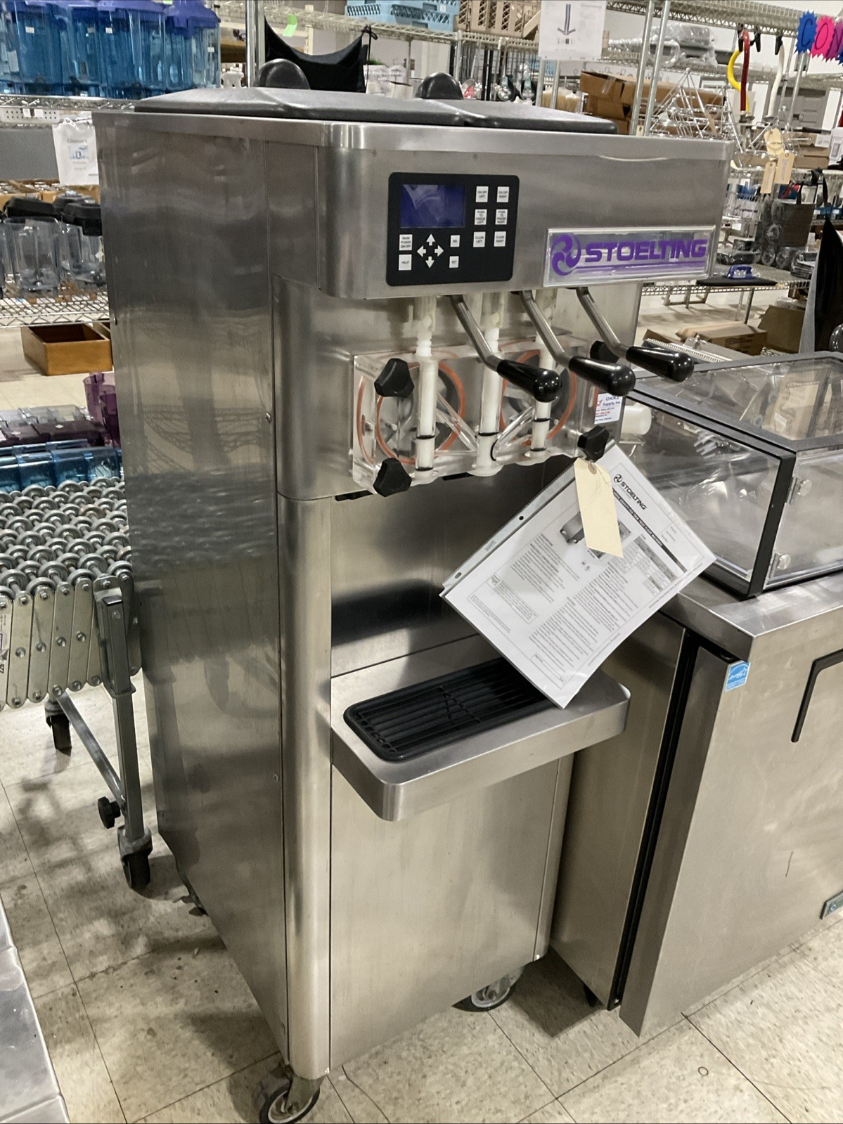 Stoelting F231-1812 Soft Serve Ice Cream Machine Twin Twist Commercial 2 Flavor