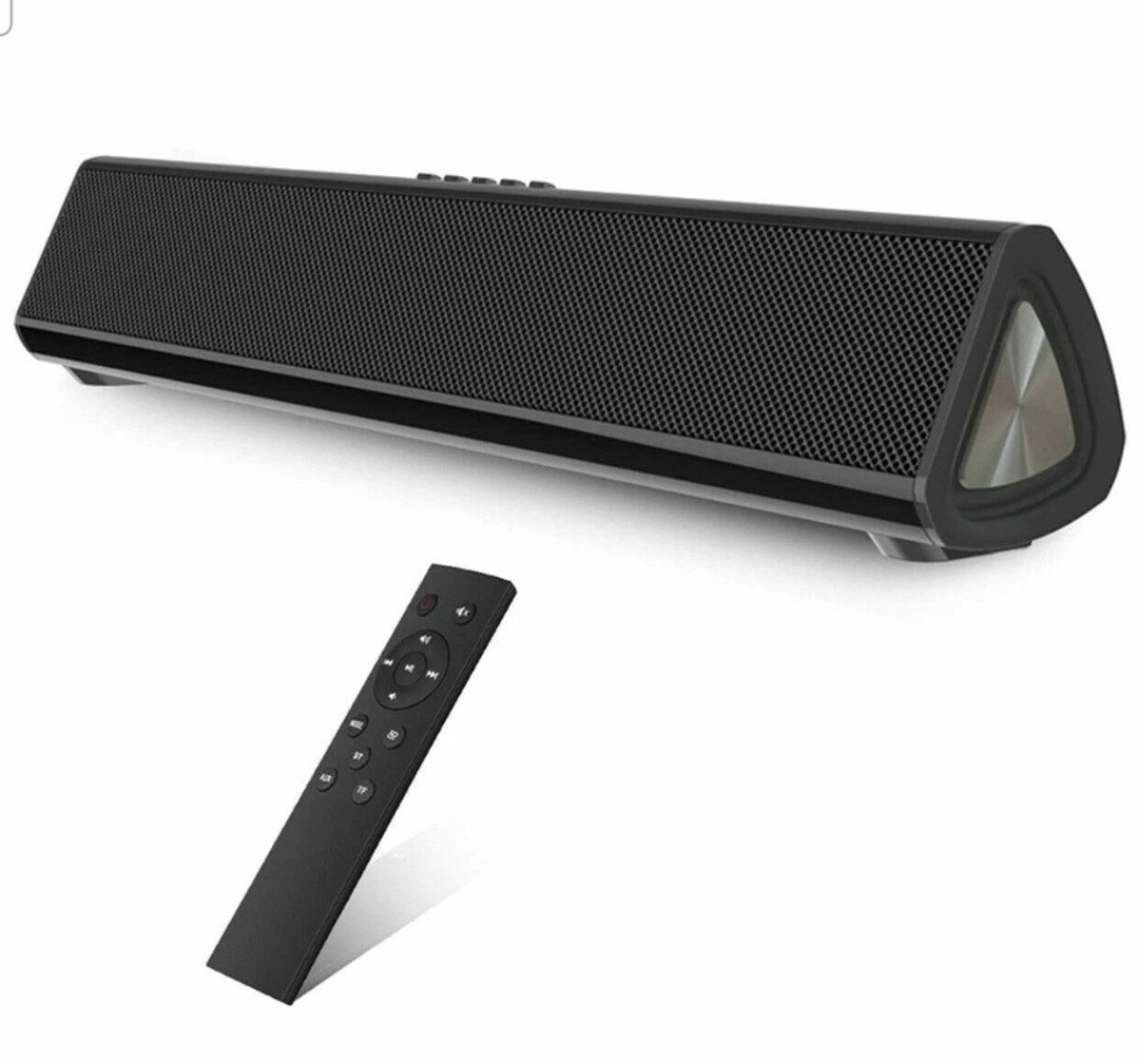 Bluetooth Soundbar Speaker for TV PC AUX USB Portable LP-S16 New