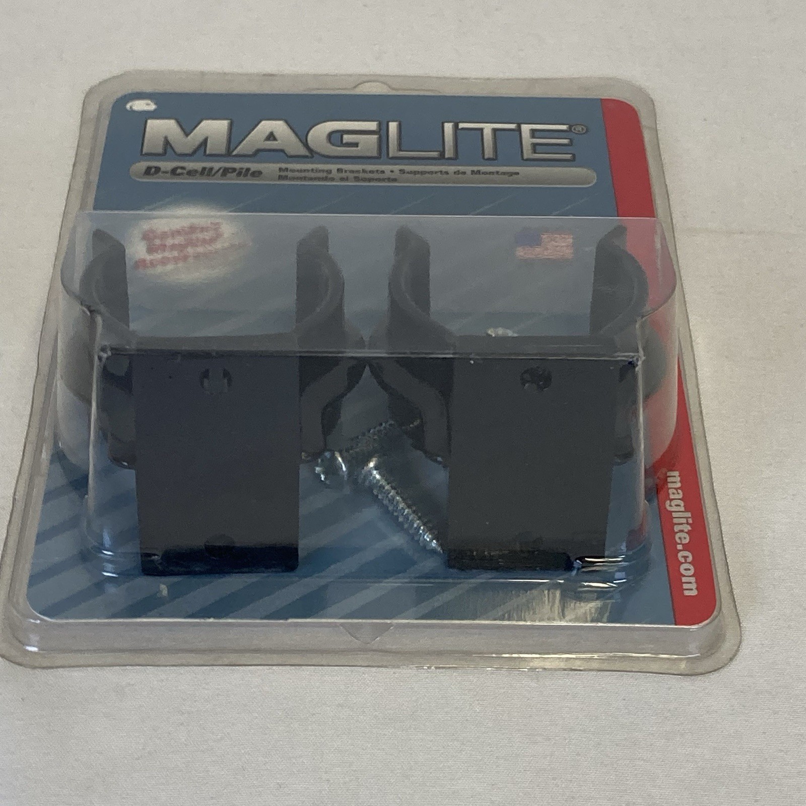 Maglite D Cell Flashlights Universal Mounting Brackets Clamp ASXD026 NEW