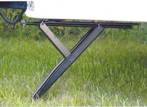 BAL RV 23025 1000 lbs. Manual Cross Frame Trailer Stabilizer Jack Stand