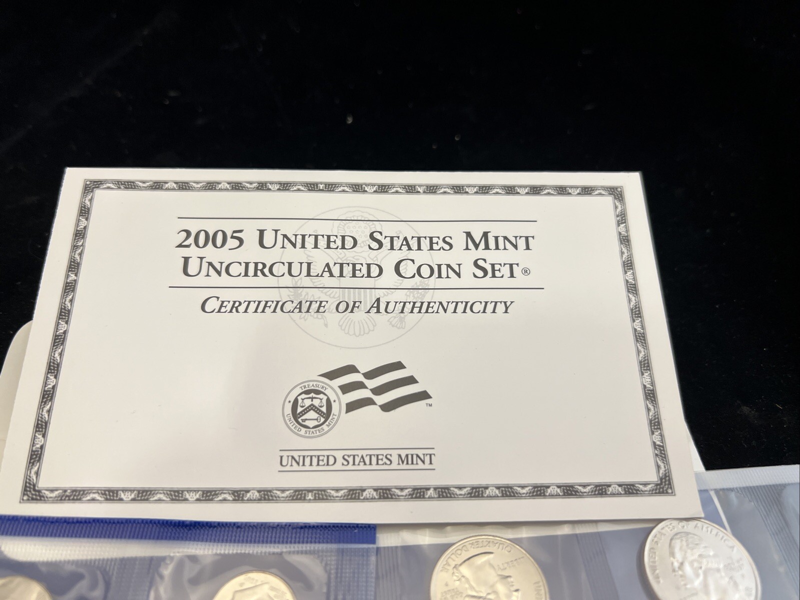 2005 Clad Uncirculated Set Philadelphia And Denver