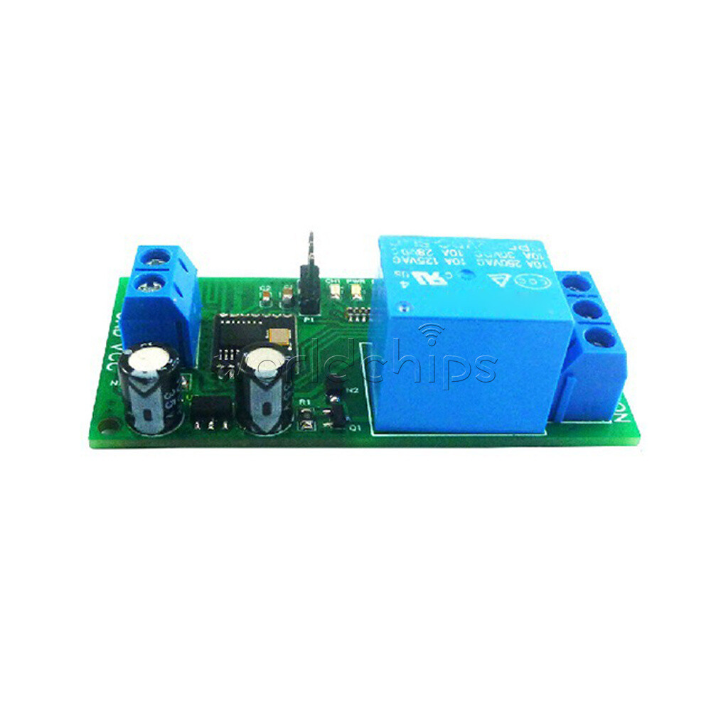 DC12V 1 Channel Bluetooth BLE 5.2 Relay Module Control Board 6 Commands Operate