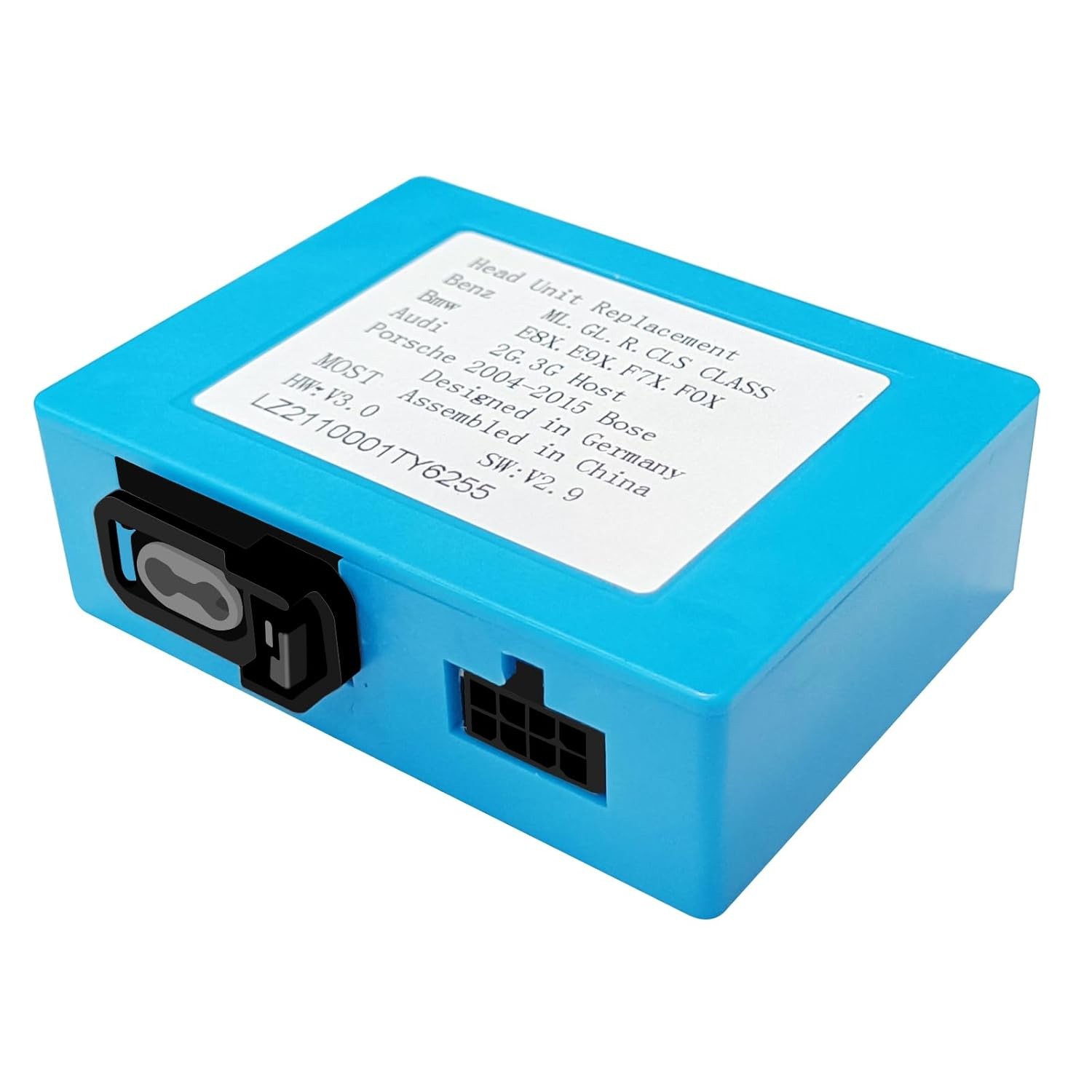 MOST Optical Decoder for Porsche Benz