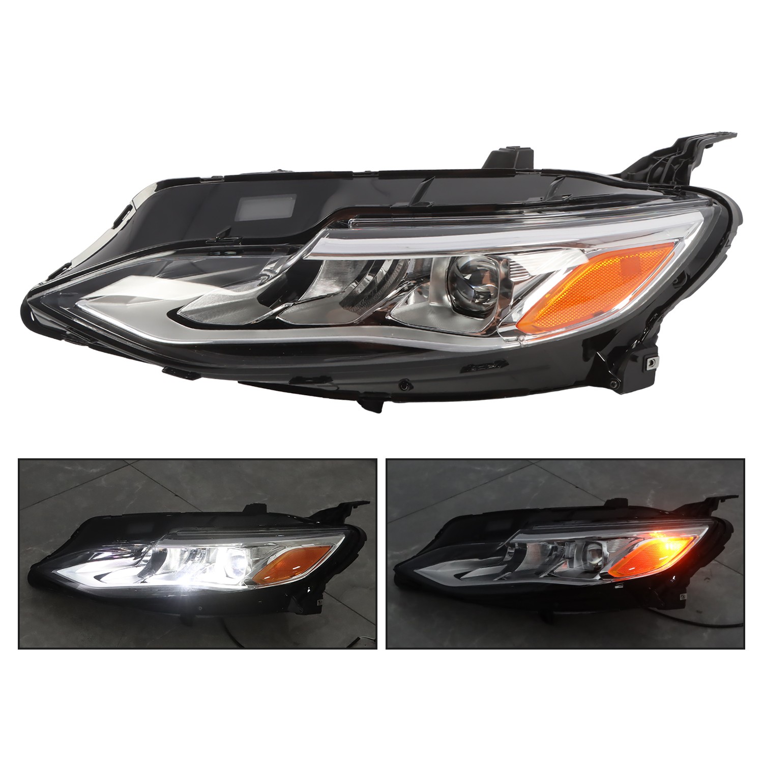 FULL LED Headlight For 2019-2025 Chevy Malibu Left Driver Side w/ Bulb w/ Module