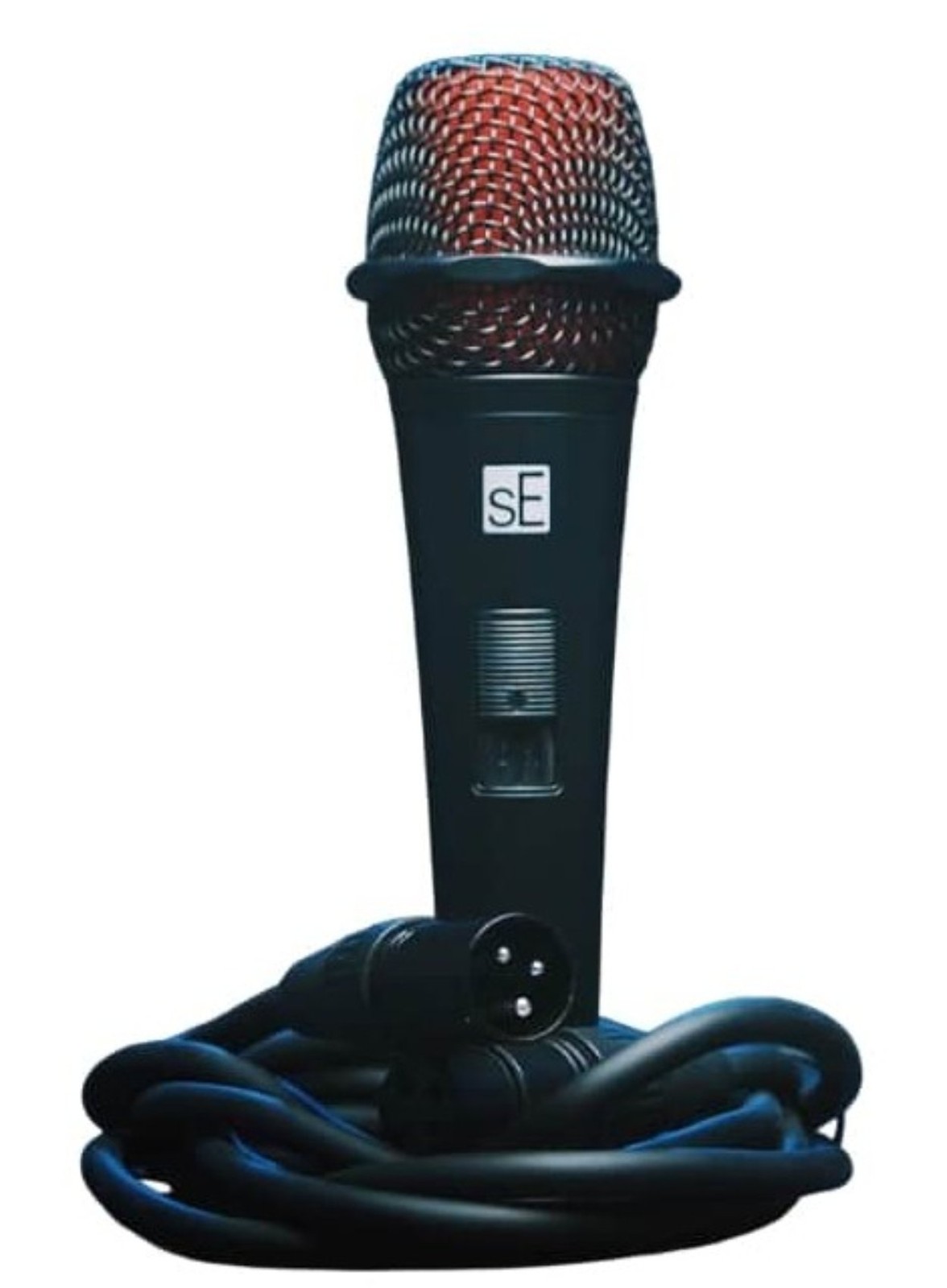 Se Electronics V2 SWITCH XLR Dynamic Microphone w/XLR to XLR Cable+Windscreen