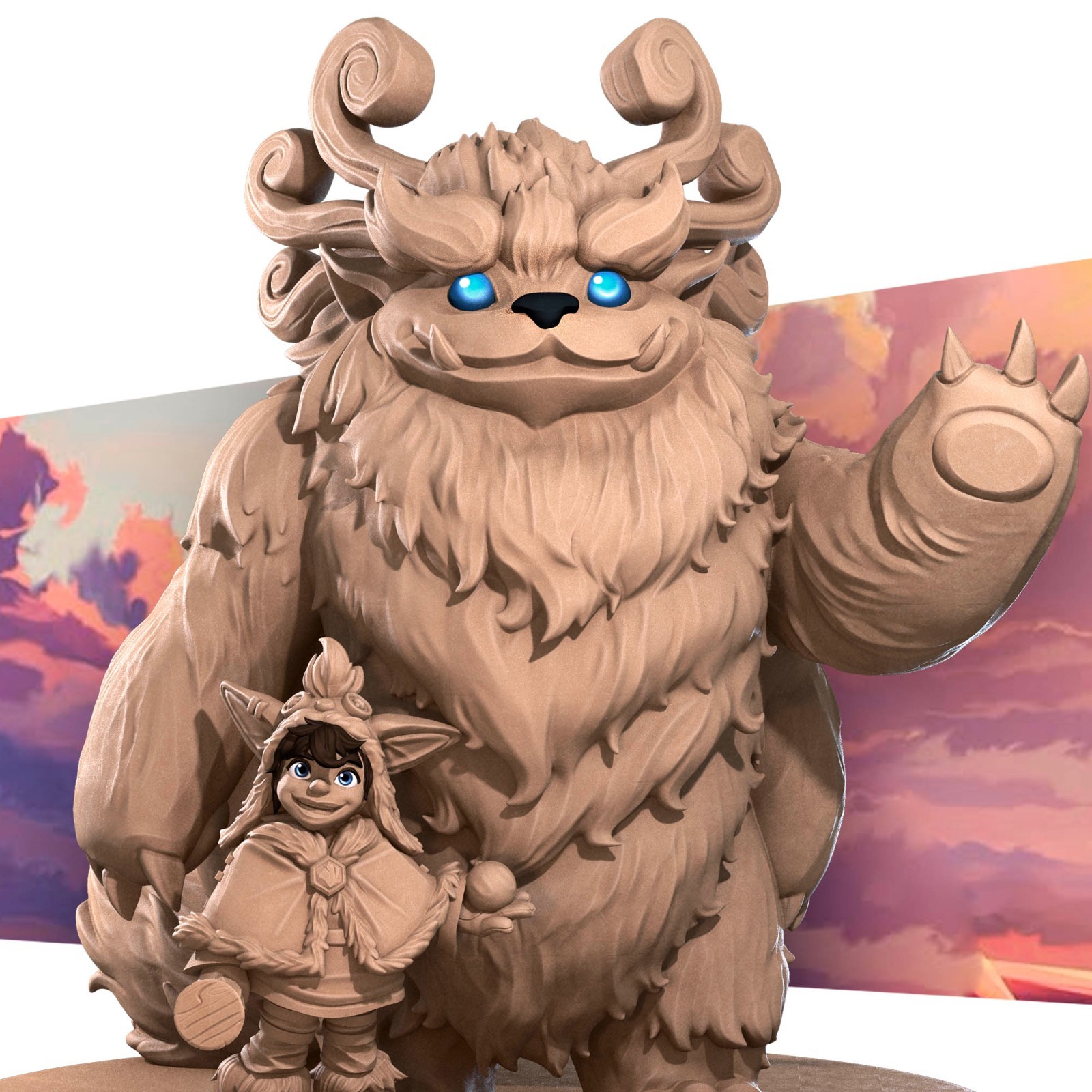 Inuit Duo - Boy and Yeti - Bite the Bullet - Dungeons and Dragons