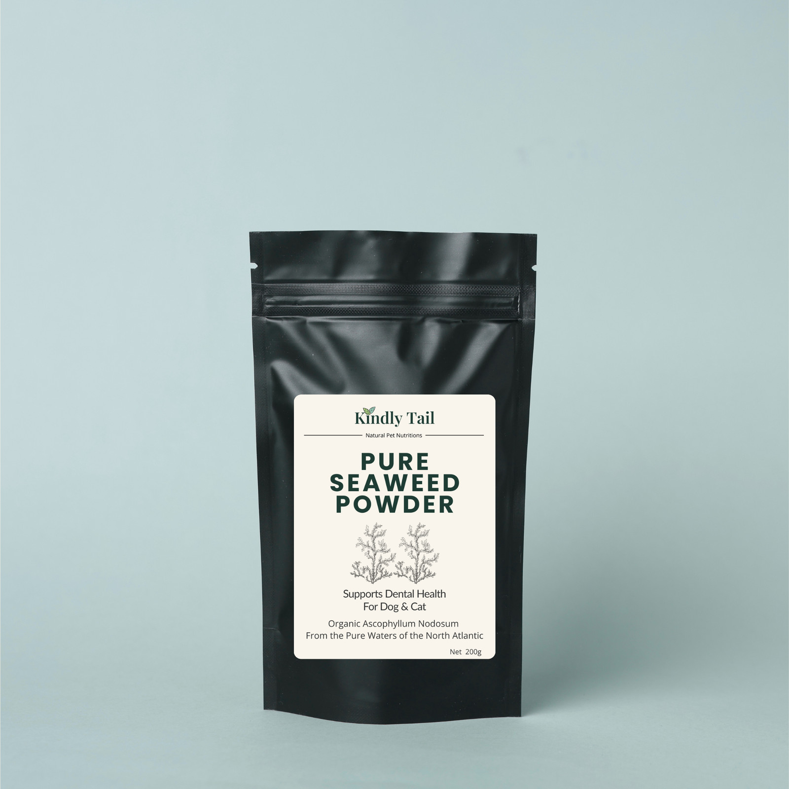 Kindly Tail Pure Organic Seaweed Dental Health Care for Dog and Cat 200g