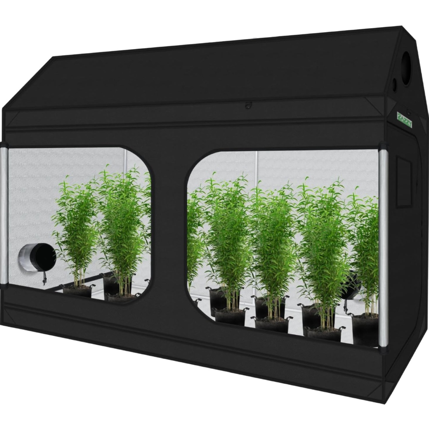 Grow Tent 4x8 ft Indoor Plant Hydroponic Grow Room with Observation Windows