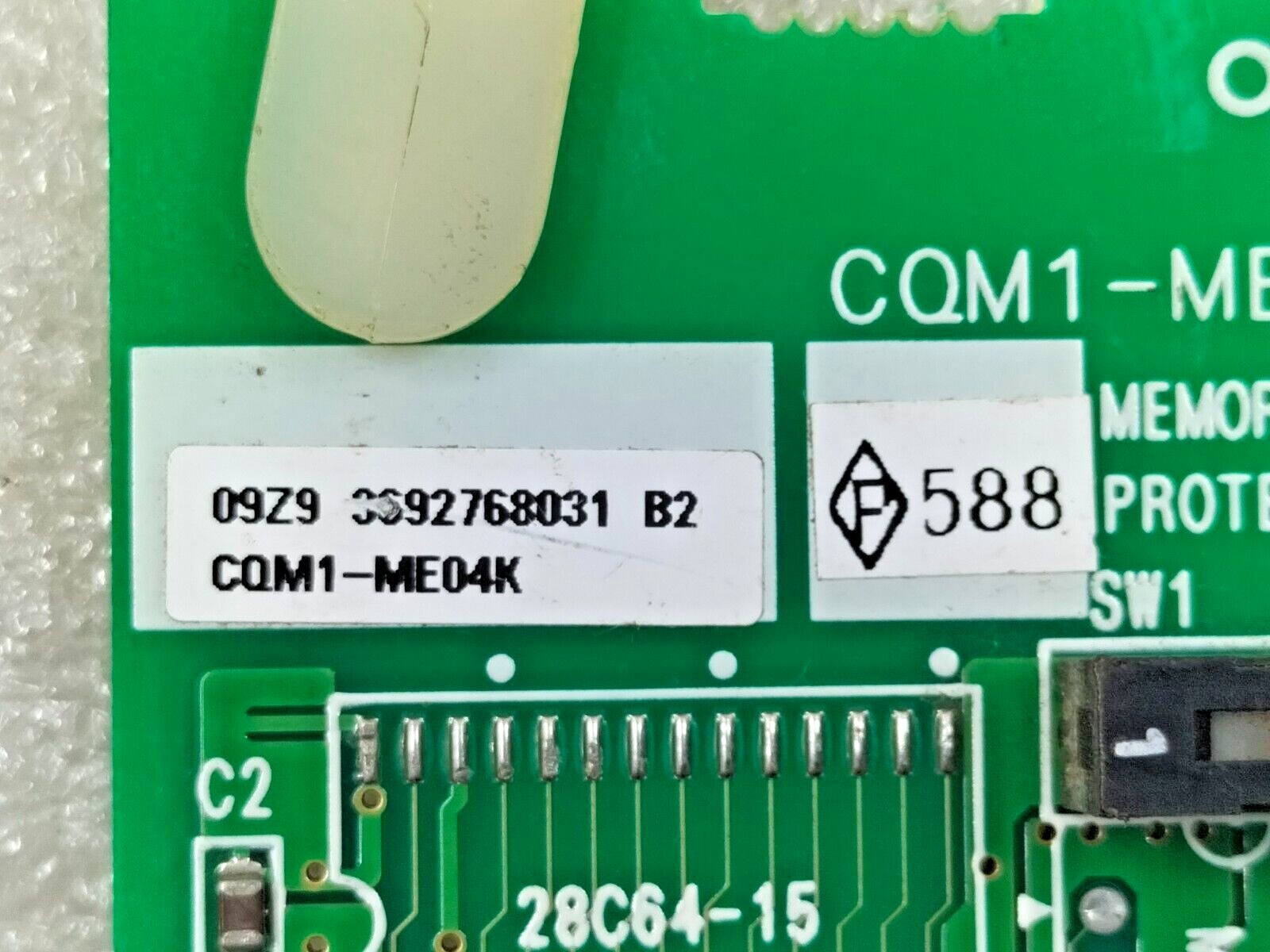 OMRON CQM1-MEO4K MEMORY MODULE