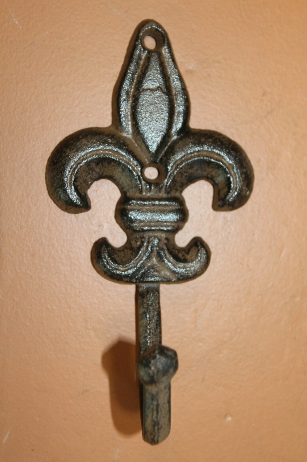Deluxe Fleur De Lis Bathroom Decor Set, Cross, Hooks, TP Holder, Thoughtful pg3