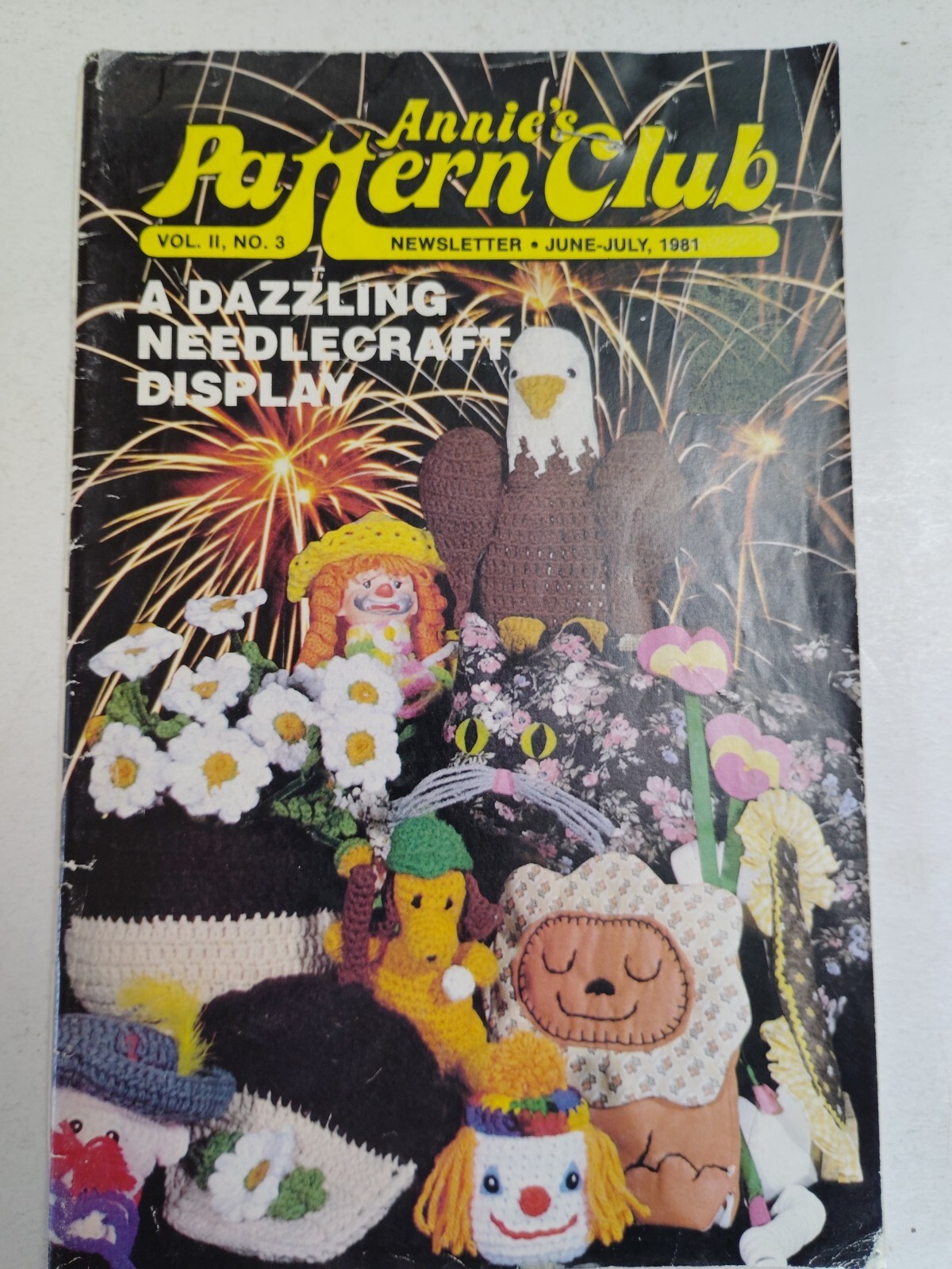 Toys Annie's Pattern Club Newsletter Booklet Magazine Vol 11 No 3 June July 81