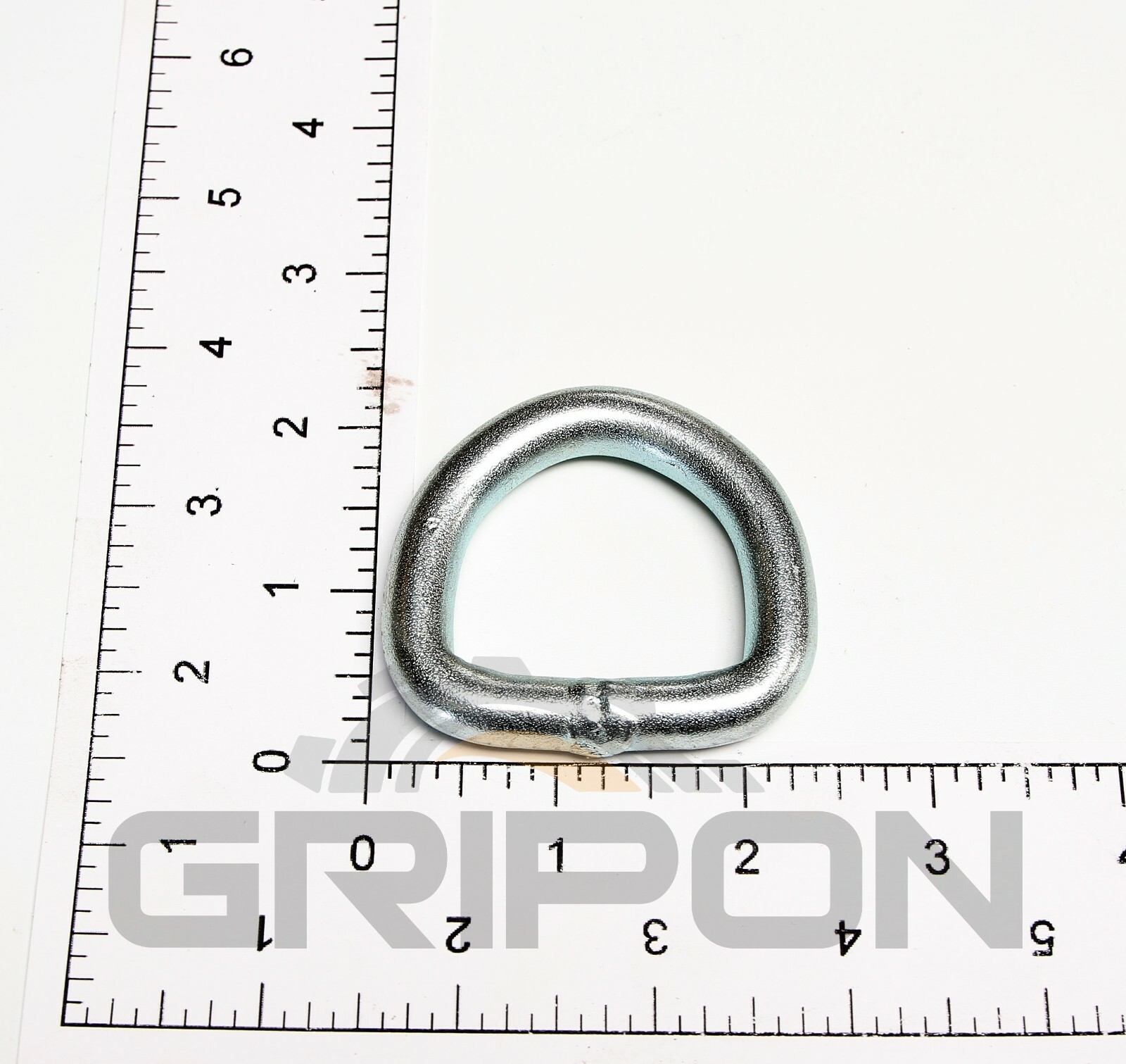 GRIPON 8x 3/8" D Ring Surface Tie Down with 2.5inch Carriage Bolt Hardware