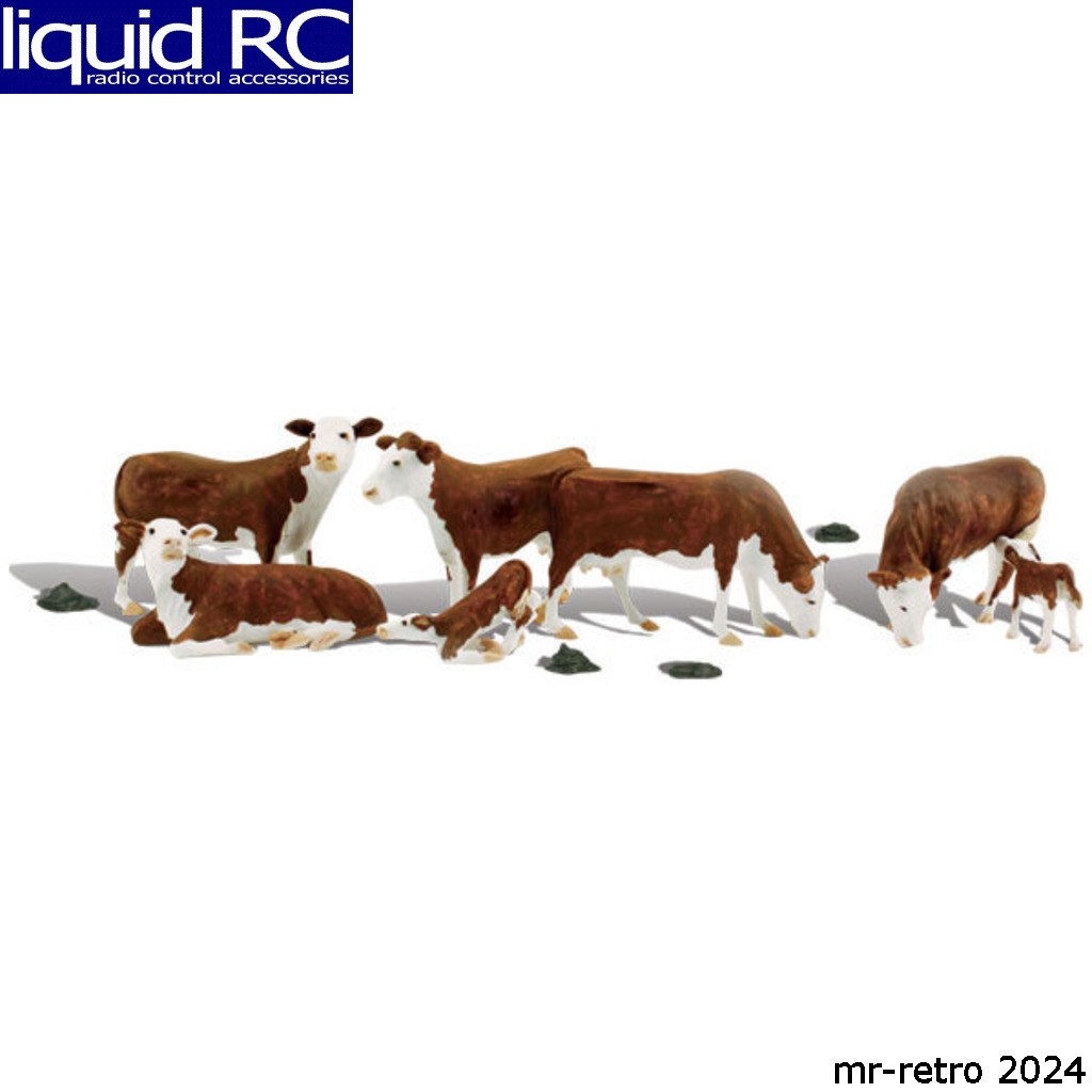 Woodland Scenics A2144 N HereF0RD Cows