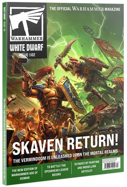 Games Workshop Warhammer White Dwarf Magazine Issue 502