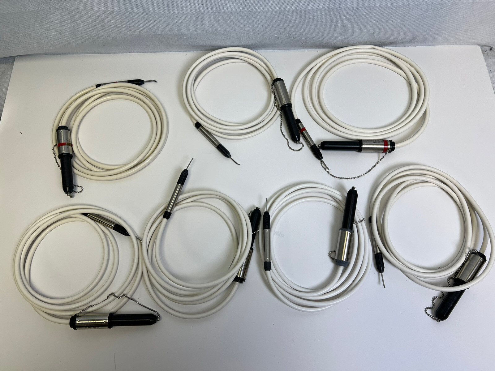 LOT OF 7 MIRA PROBES AS-IS * 2 CR3030 Glaucoma + 5 CR3023 Curved Cataract